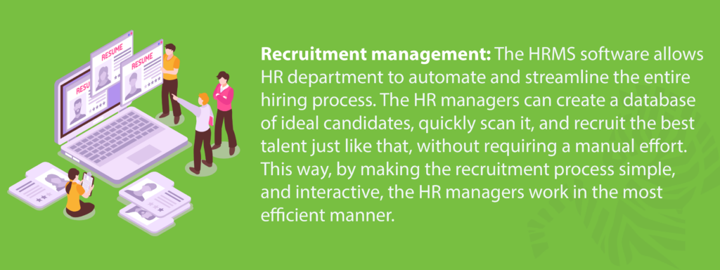 Recruitment management system