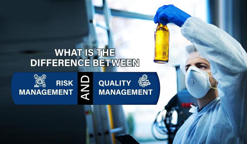 difference between risk and quality management