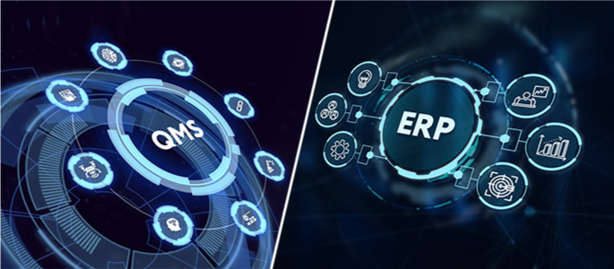 Difference between QMS system and ERP system