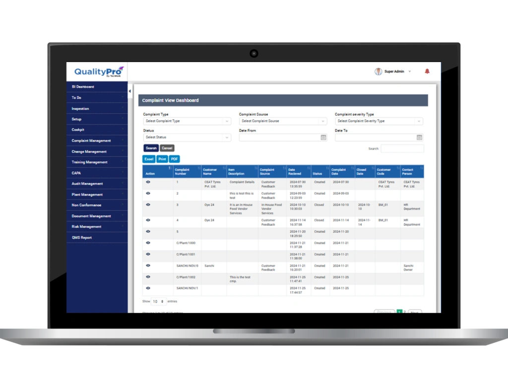 complaint-management-tool