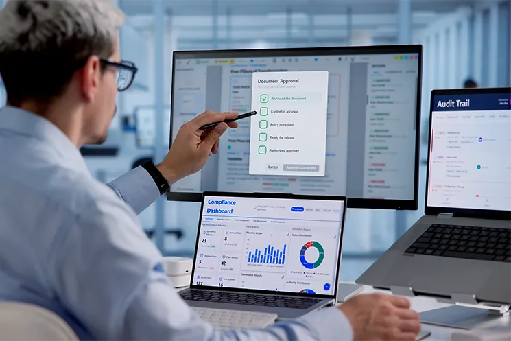 Digital Enforcement of Quality Processes